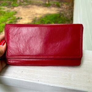Wilson’s Leather Red Leather Wallet